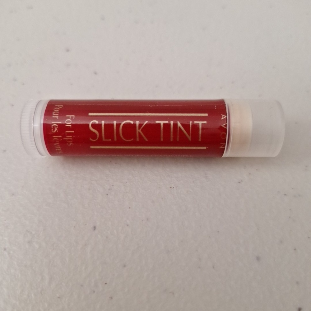 NEW RARE Avon Slick Tints Glossy Opal Lip Balm DISCONTINUED